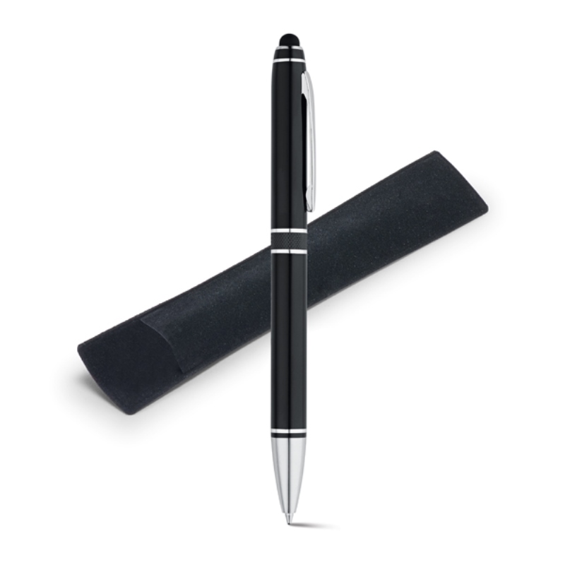 Caneta de Metal com Ponteira Touch Personalizada