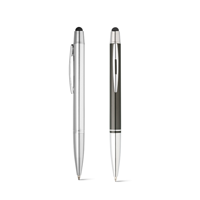 Caneta de Metal com Ponteira Touch Personalizada.