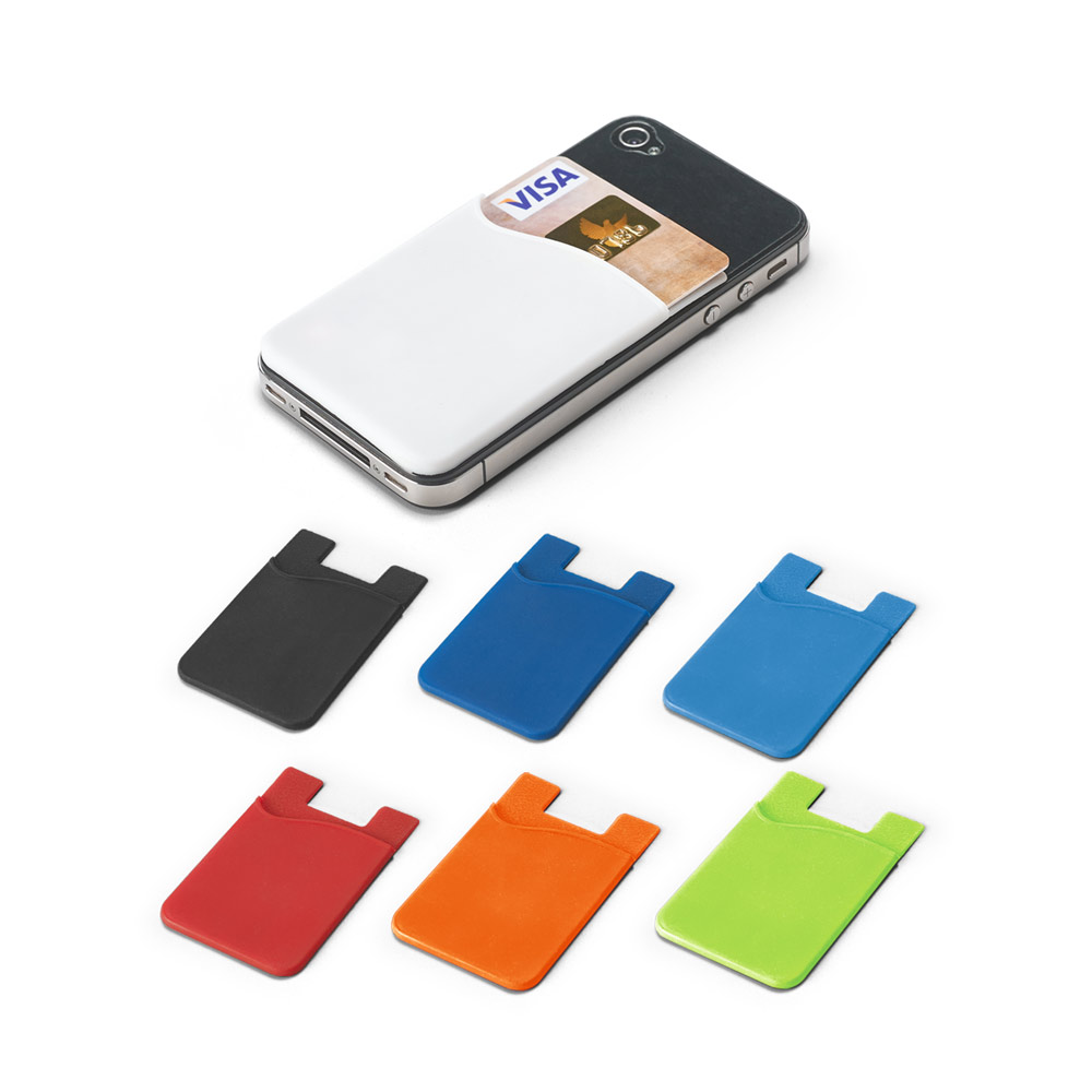 Porta Cartão Silicone para Celular
