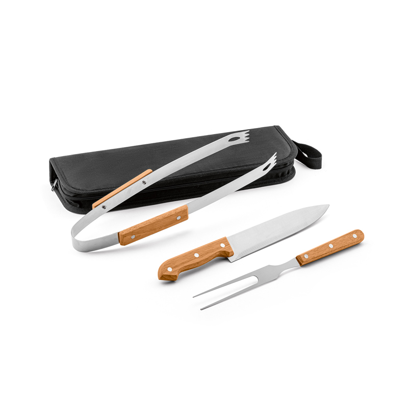 Kit Churrasco com 3 peças Personalizado