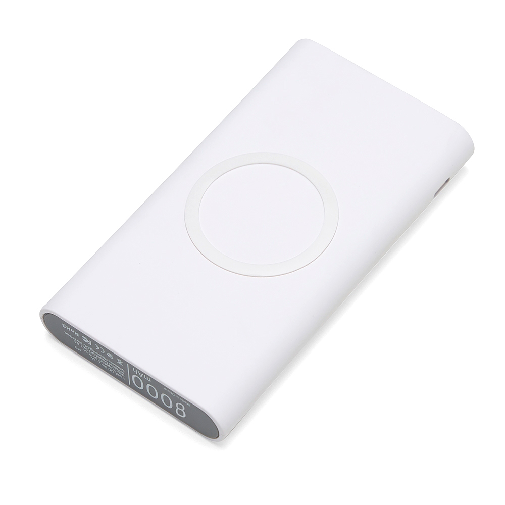 Carregador Portátil Wireless Power Bank 8000mAh Personalizado