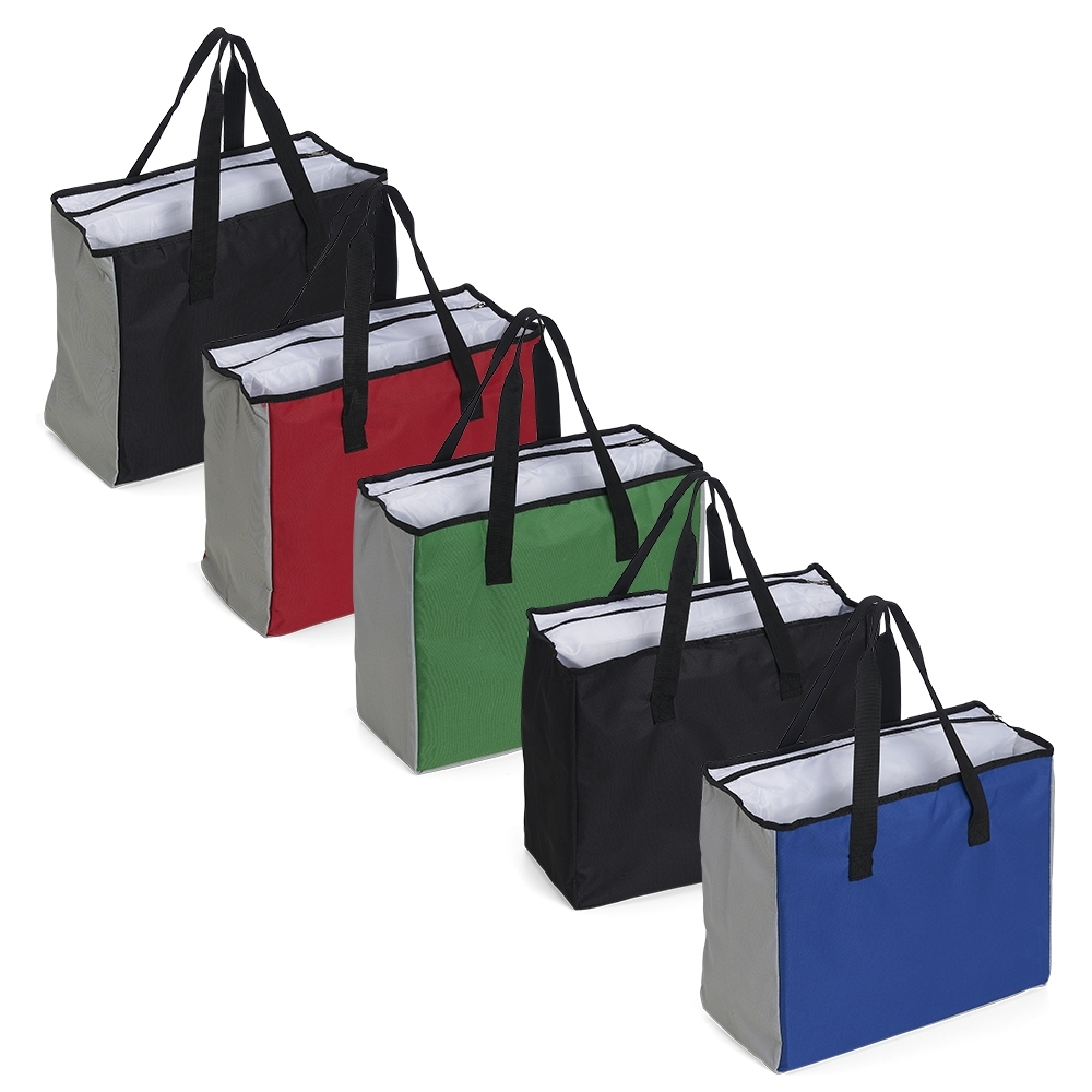 Sacola em Poliéster com Bolso Térmico Personalizada