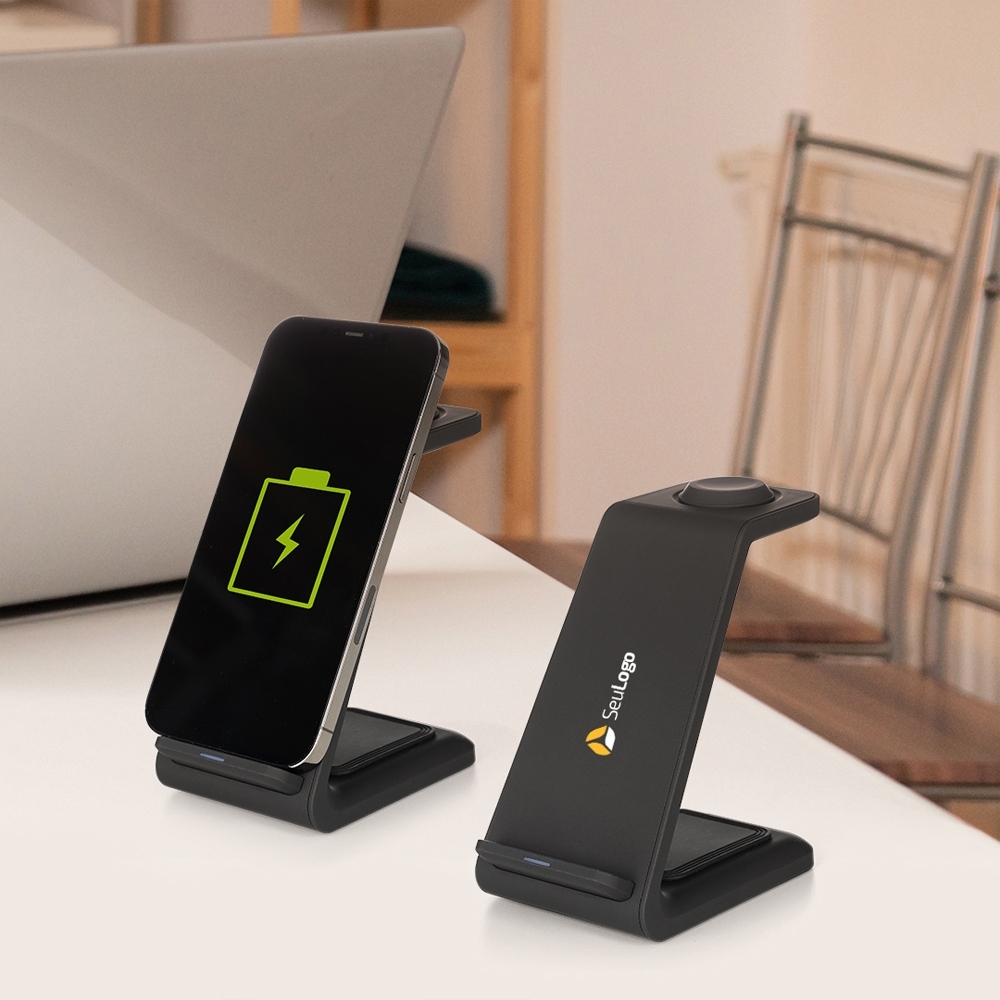Base de Carregamento Wireless Personalizada - segunda imagem