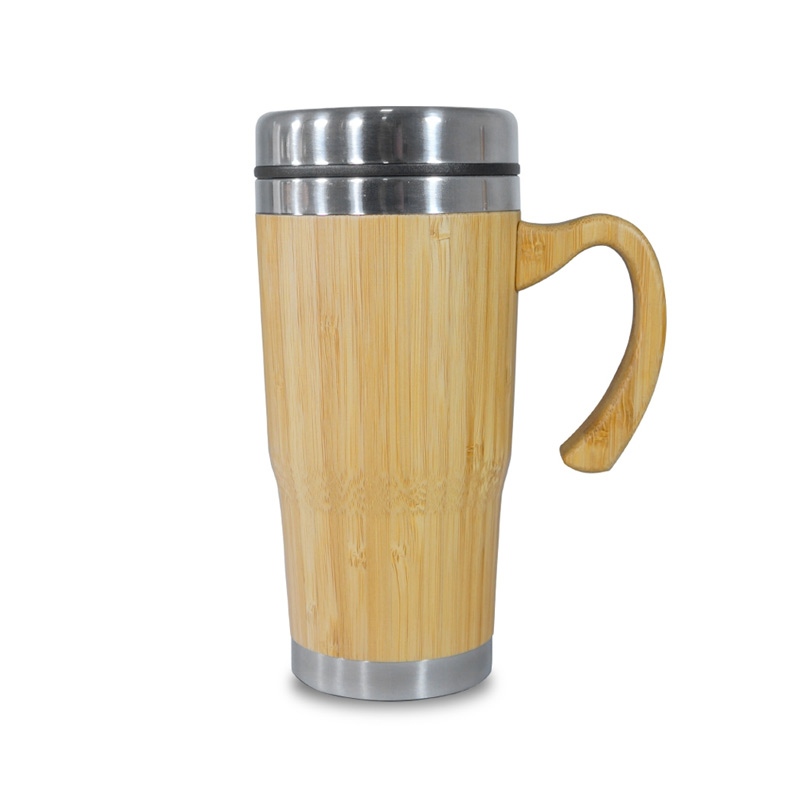 Caneca Revestida em Bambu Personalizada - segunda imagem