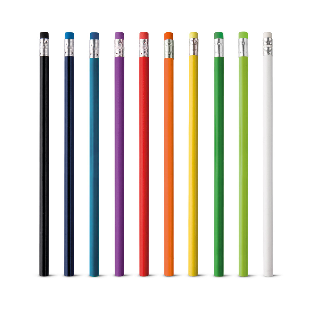 Lápis com Borracha Personalizada