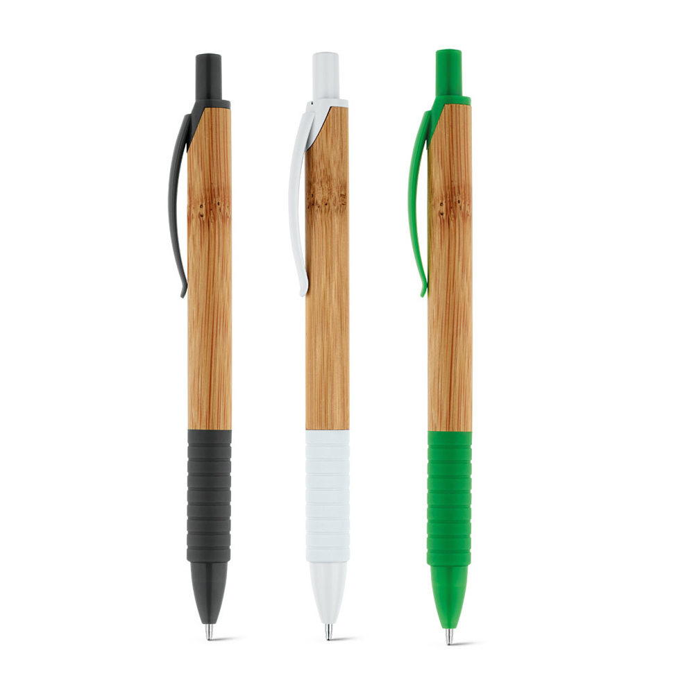 Caneta Esferográfica em bambu Personalizado