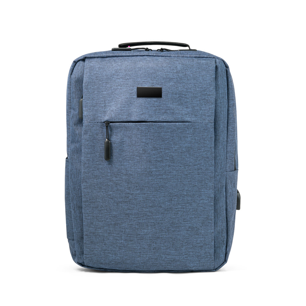 Mochila para notebook com placa de personalização