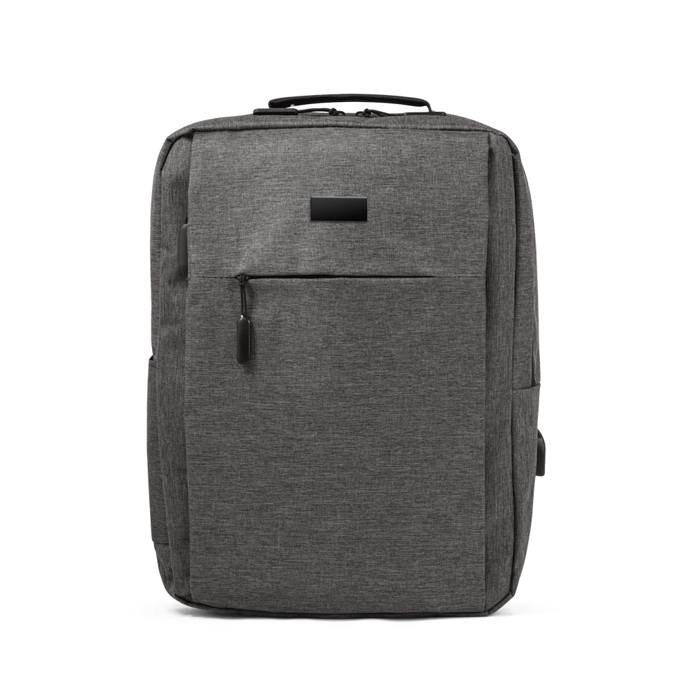 Mochila para notebook com placa de personalização - segunda imagem