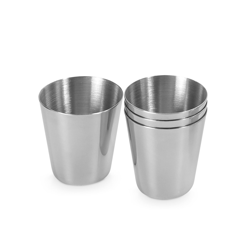 Conjunto de Copos Inox Personalizado - segunda imagem