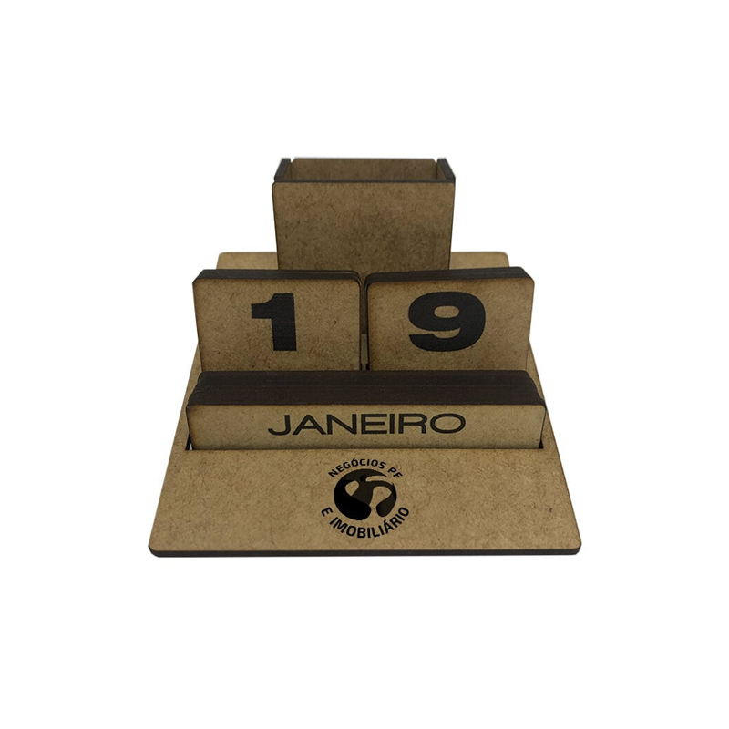 Calendário de Mesa Ecológico Personalizado
