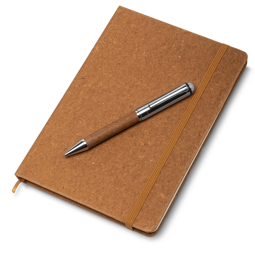 Kit Caderno de Anotações e Caneta para Brindes
