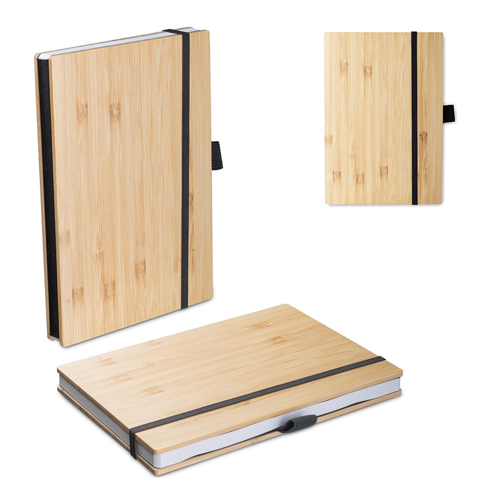 Caderno de Anotações c/ Suporte para Caneta Personalizado