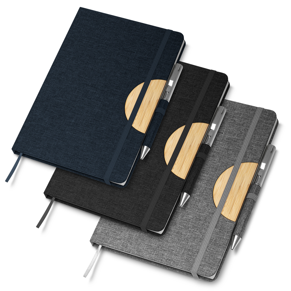 Caderno de Anotações c/ Fechamento com elástico Personalizado