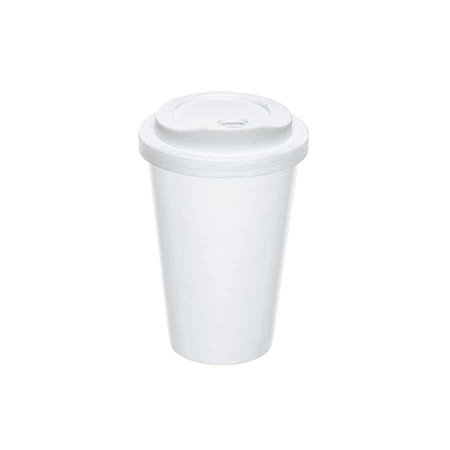 Copo Café com Tampa 350ml para Brindes Personalizáveis - segunda imagem