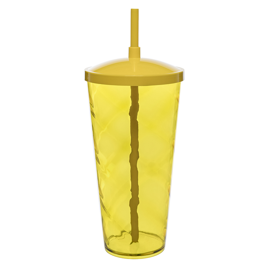 Copo Twsiter com Tampa e Canudo 1L Promocional - segunda imagem