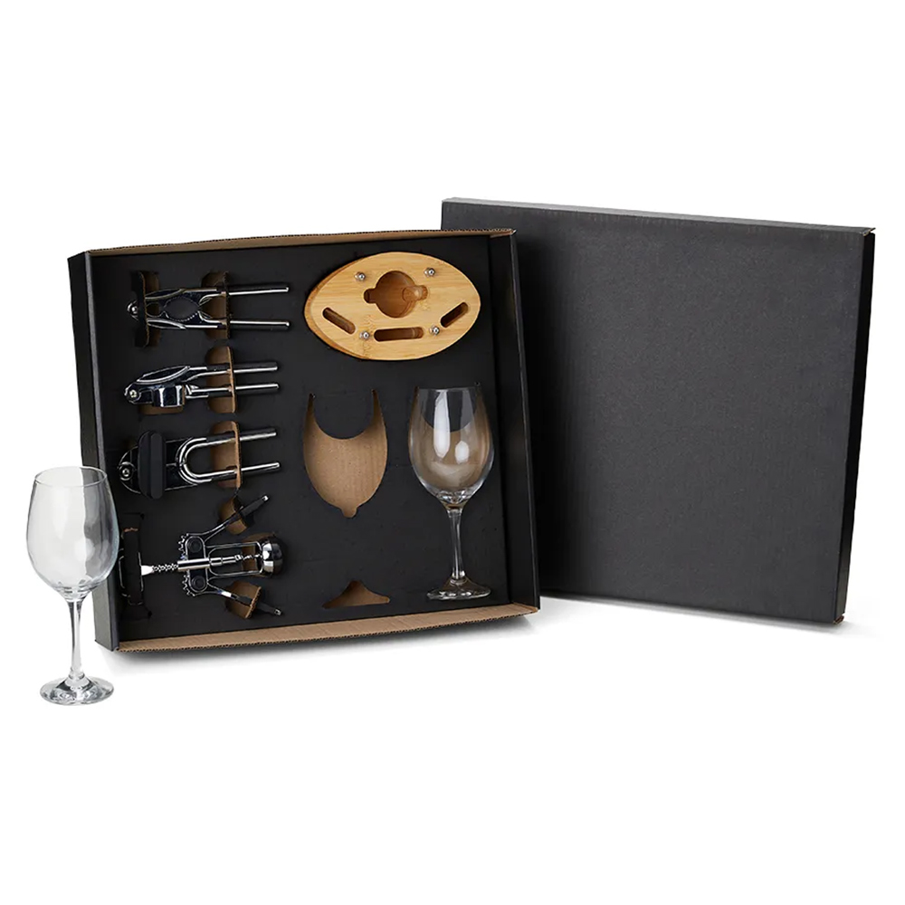 Kit Vinho E Utilidades 7 peças  para Brindes