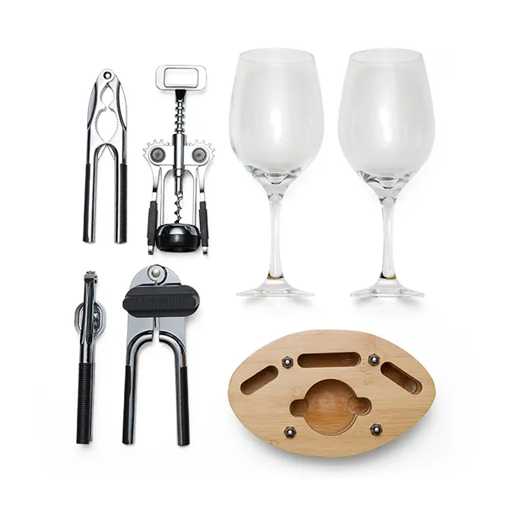 Kit Vinho E Utilidades 7 peças  para Brindes - segunda imagem