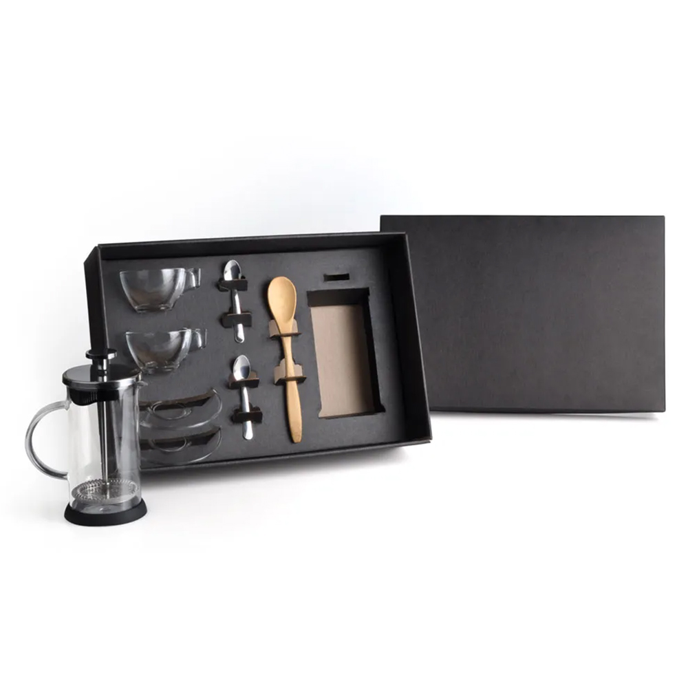 Kit Para Café Com Prensa Francesa 8 peças Personalizado