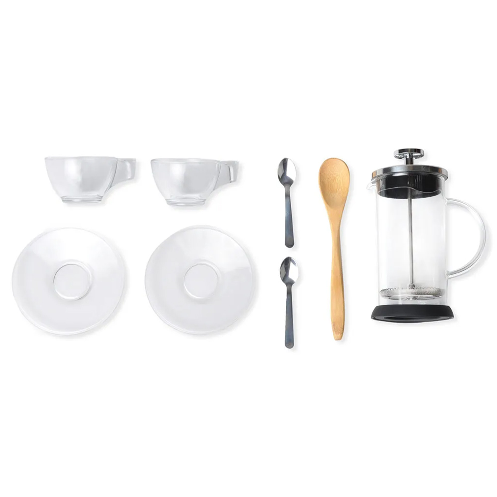 Kit Para Café Com Prensa Francesa 8 peças Personalizado - segunda imagem