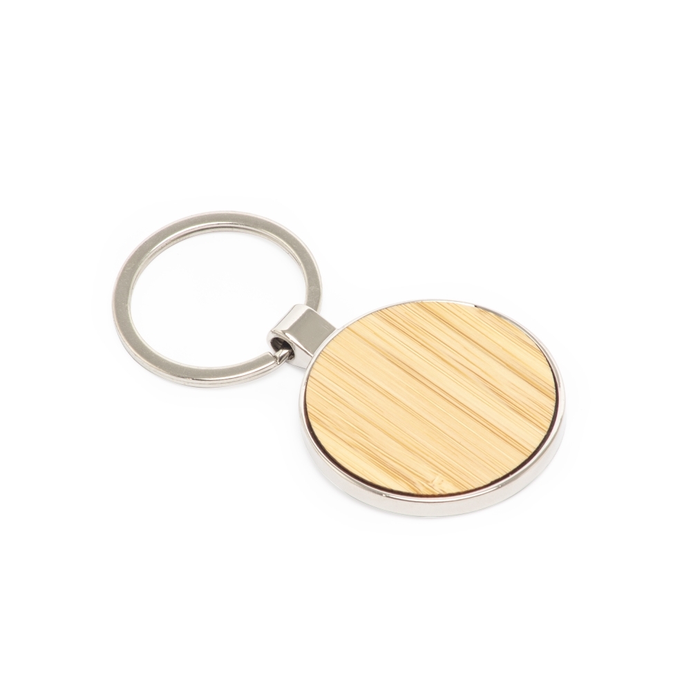 Chaveiro Metal Bambu para Brindes - segunda imagem