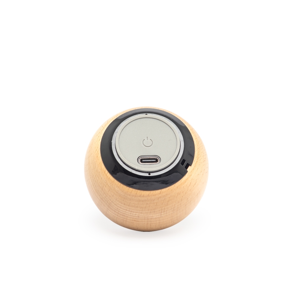 Caixa de Som de Madeira Bluetooth TWS para Brindes - segunda imagem