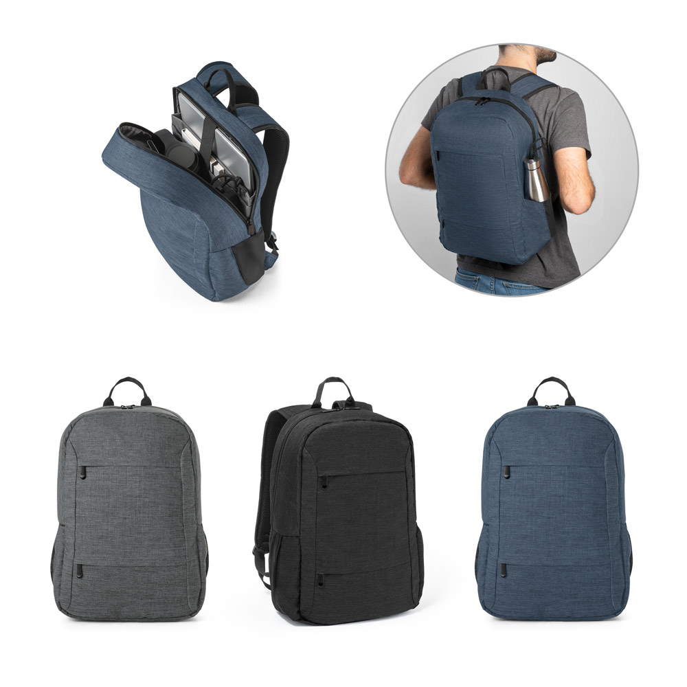 Mochila para notebook portátil em 300D para Personalização