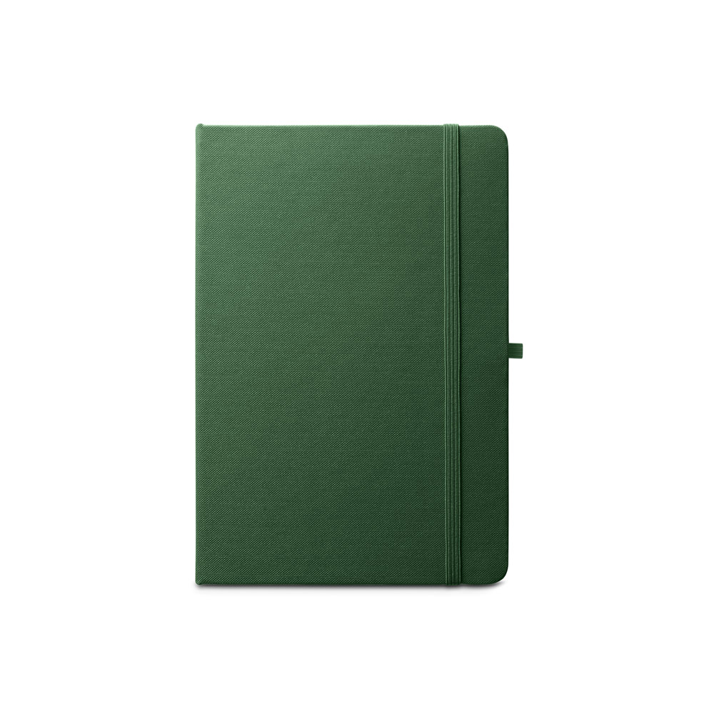 Caderno A5 de capa dura em poliéster 100% reciclado para Personalizar - segunda imagem