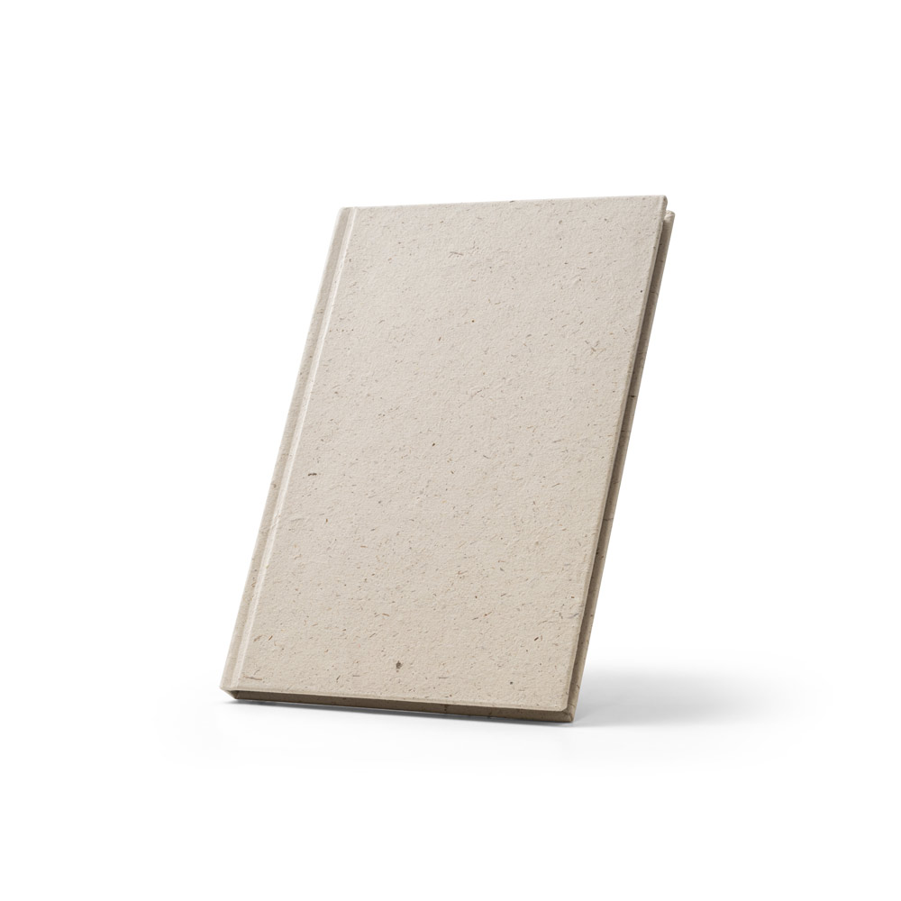 Caderno A5 em matéria orgânica de elefante para Personalização - segunda imagem