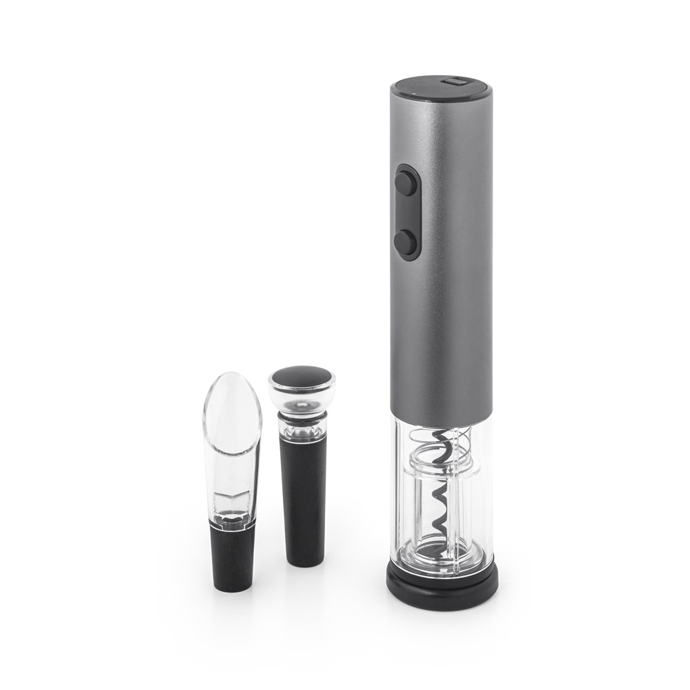 Conjunto de saca rolhas elétrico para Brindes