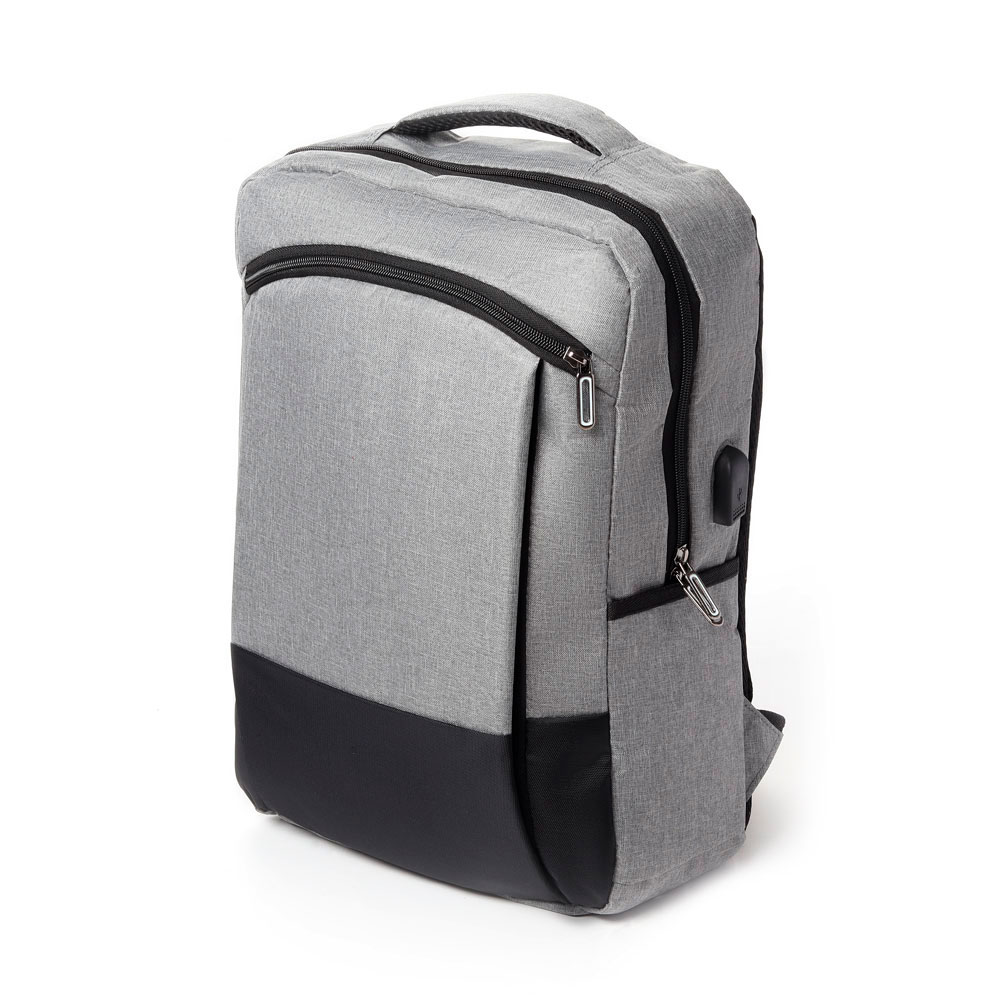 Mochila para notebook em tecido poliéster Personalizado - segunda imagem