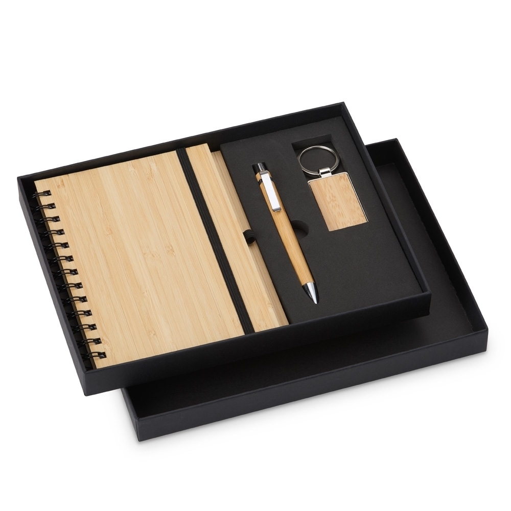 Kit Executivo Ecológico 3 Peças para Personalizar