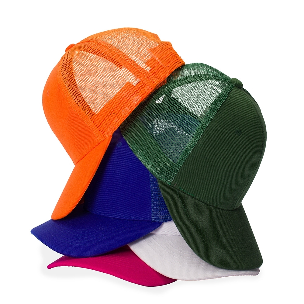 Boné Poliéster Aba Curva com Tela Personalizável