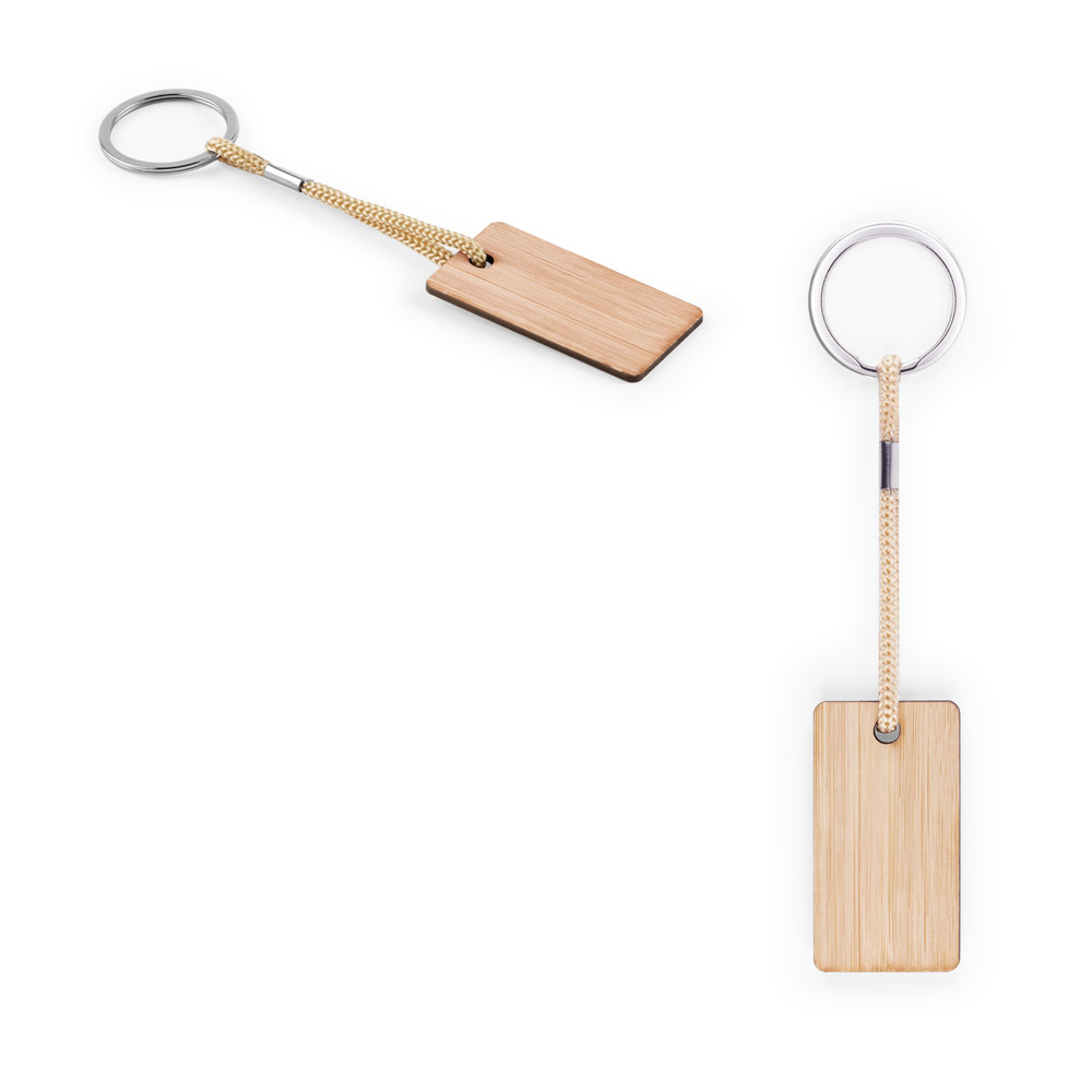 Chaveiro em Bambu Personalizado