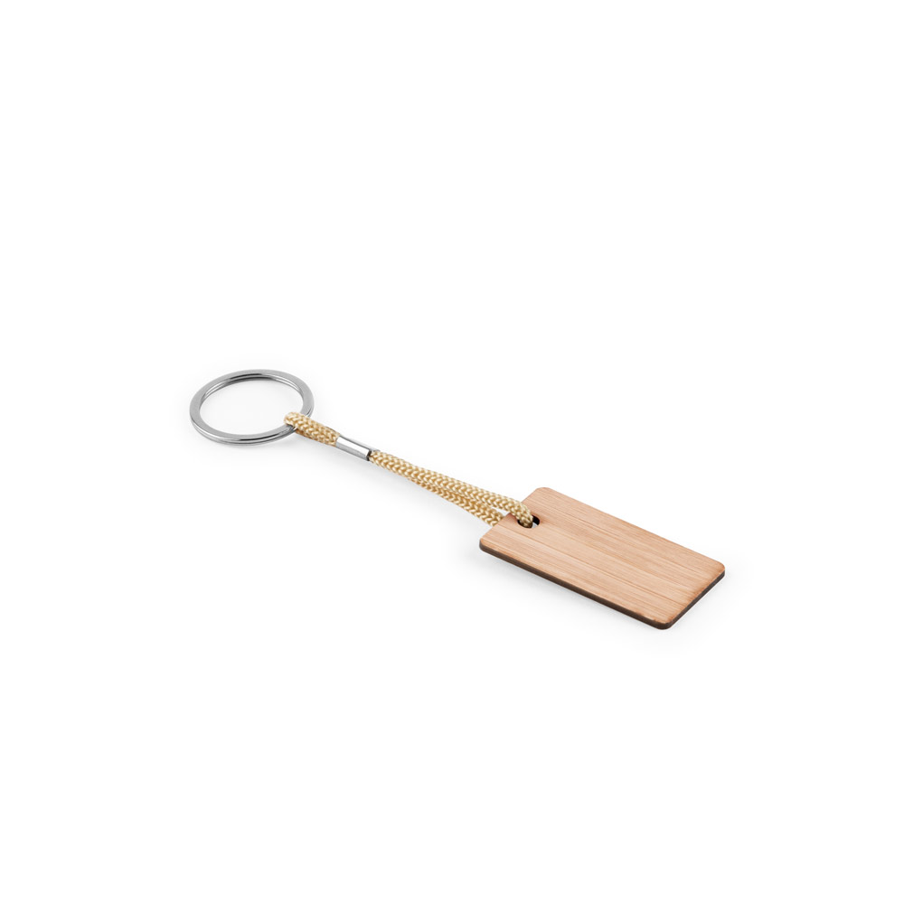 Chaveiro em Bambu Personalizado - segunda imagem