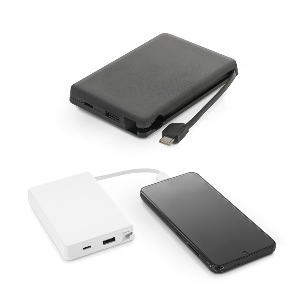 Power Bank Plástico 10.000mAh Personalizado