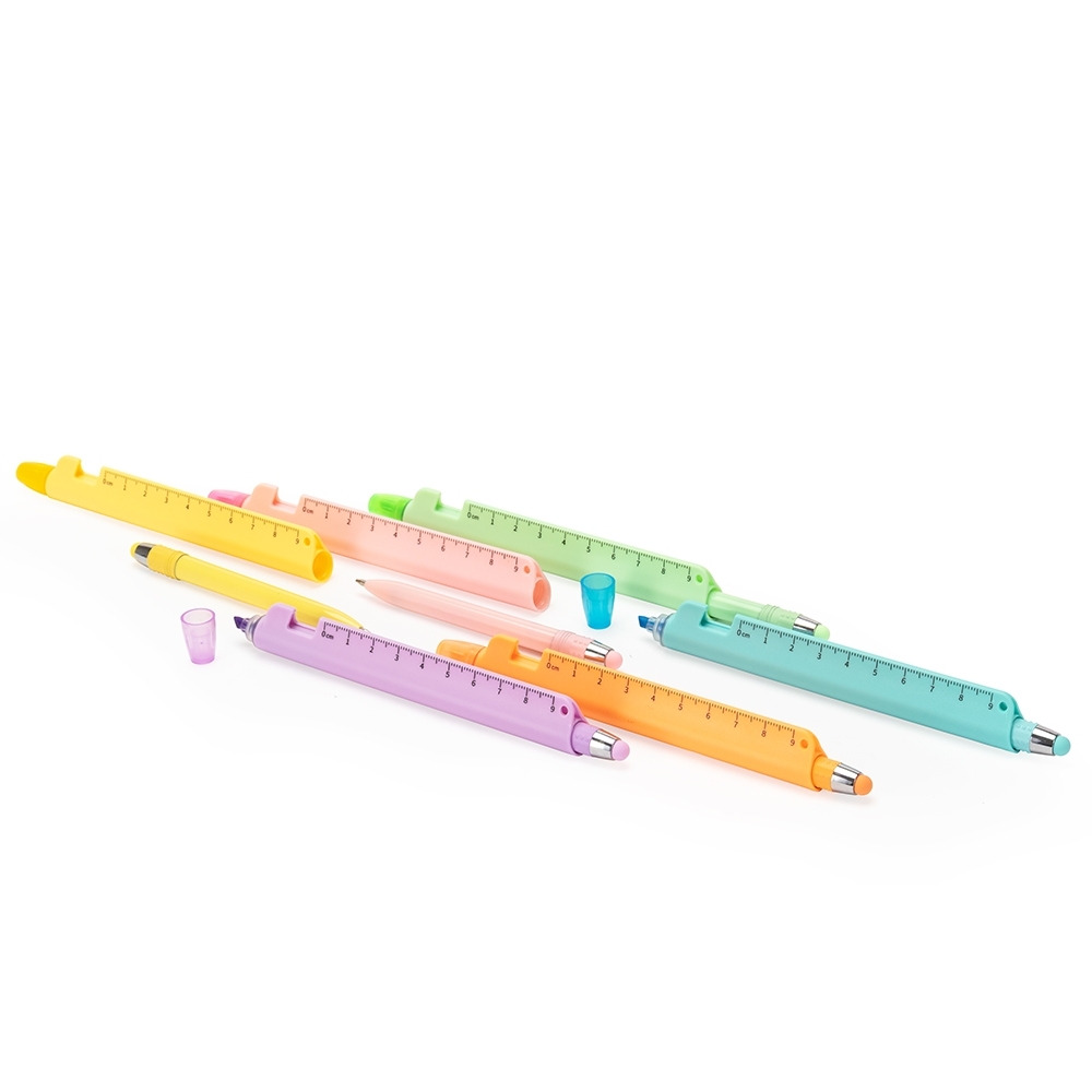 Caneta Marca-Texto Multifunções Personalizável