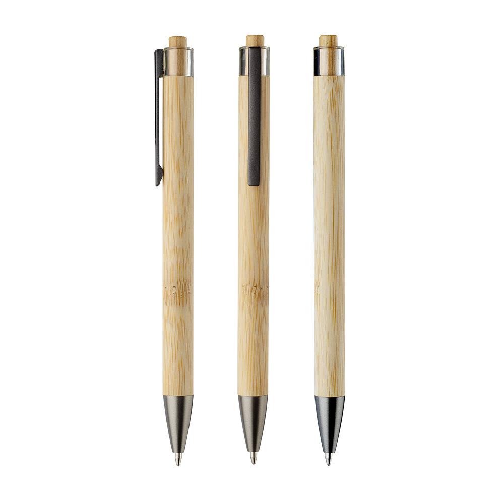 Caneta em Bambu Personalizado