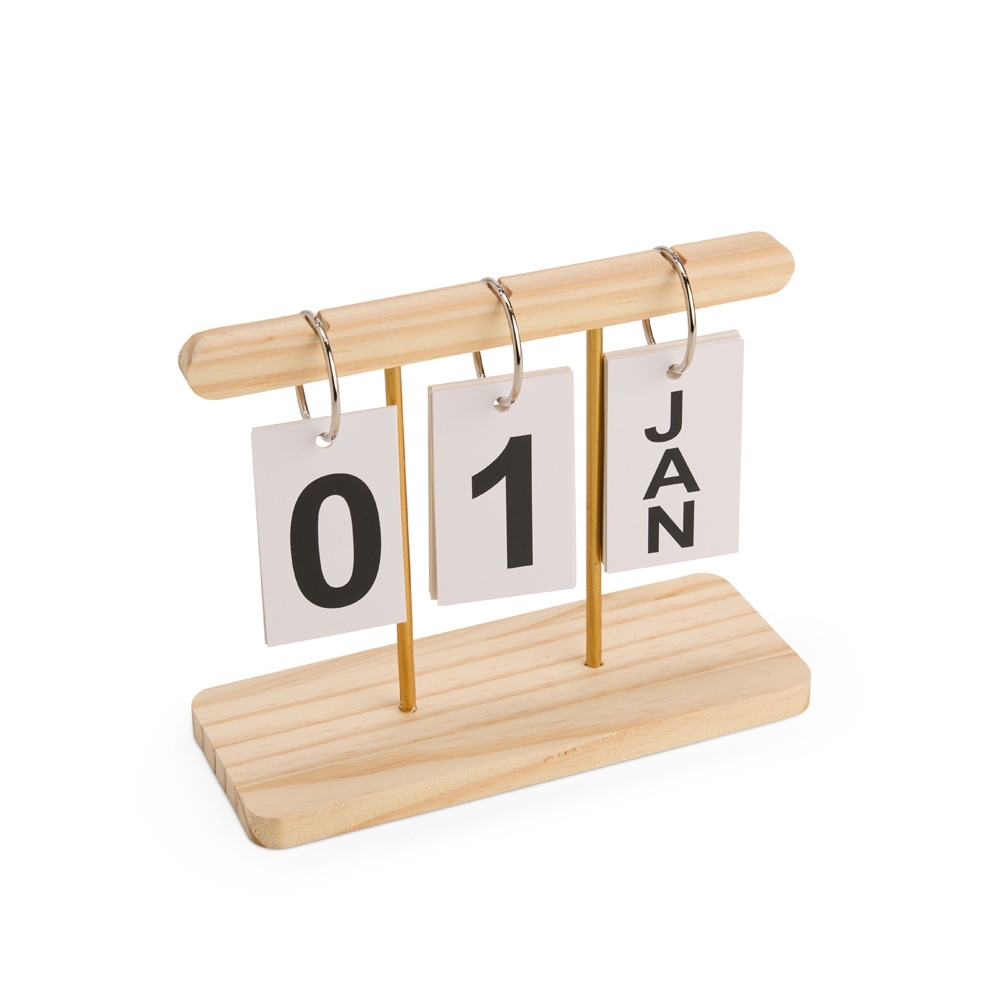 Calendário Permanente MDF Personalizado - segunda imagem
