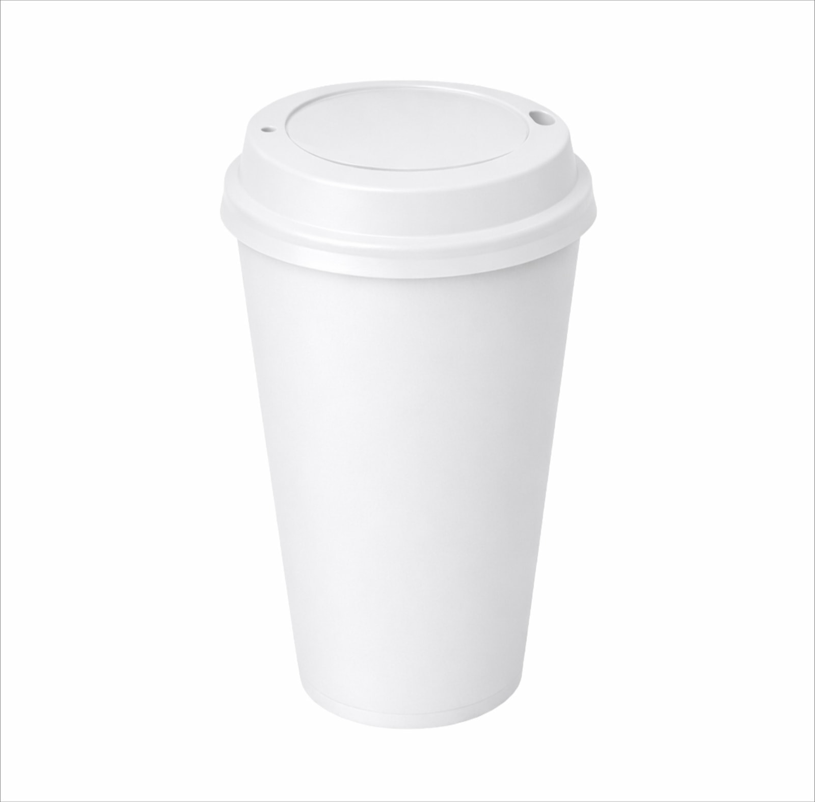 Copo Plástico com Tampa de Café 550ml - segunda imagem