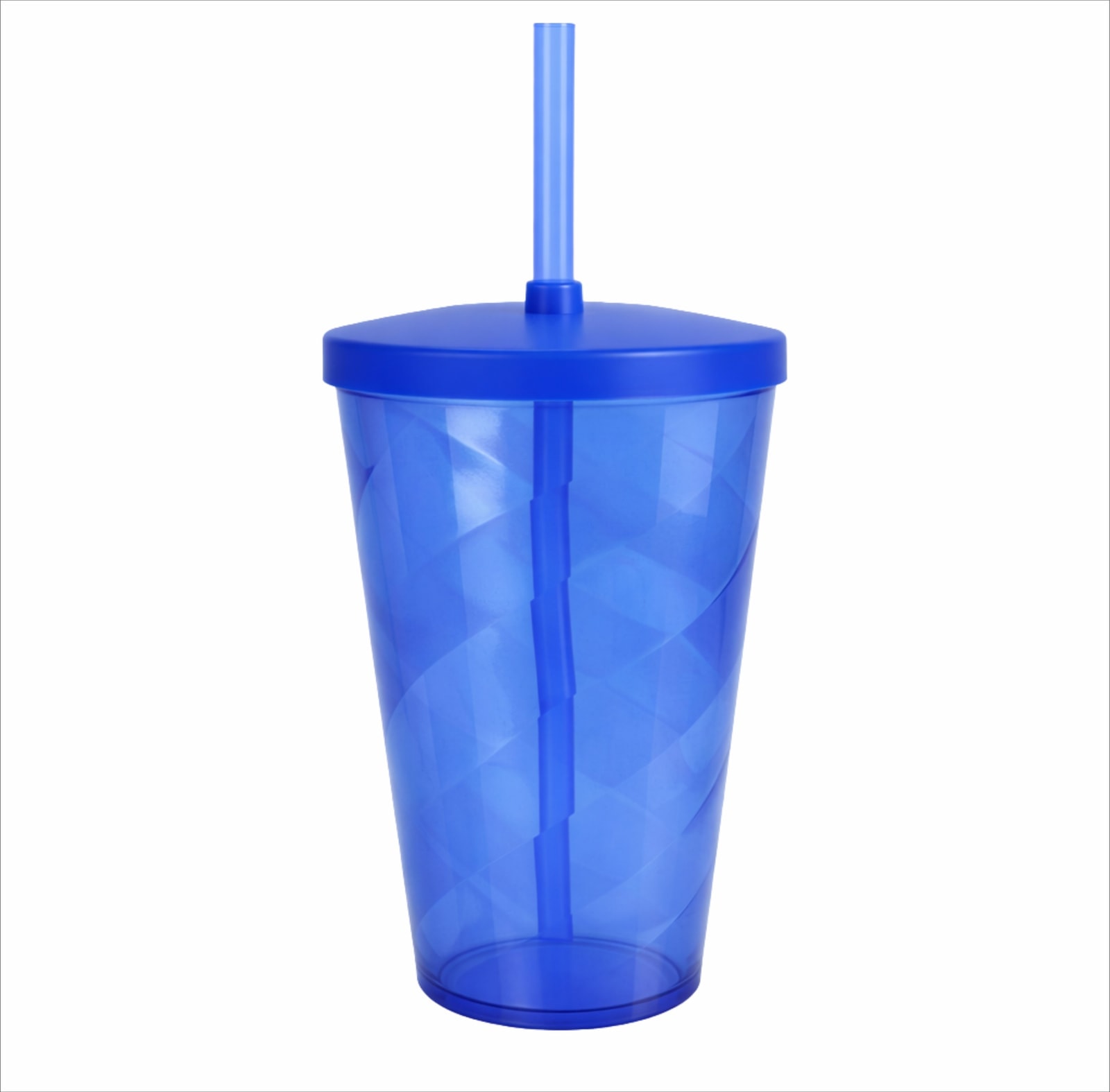 Copo Espiral com Tampa e Canudo 750ml - segunda imagem