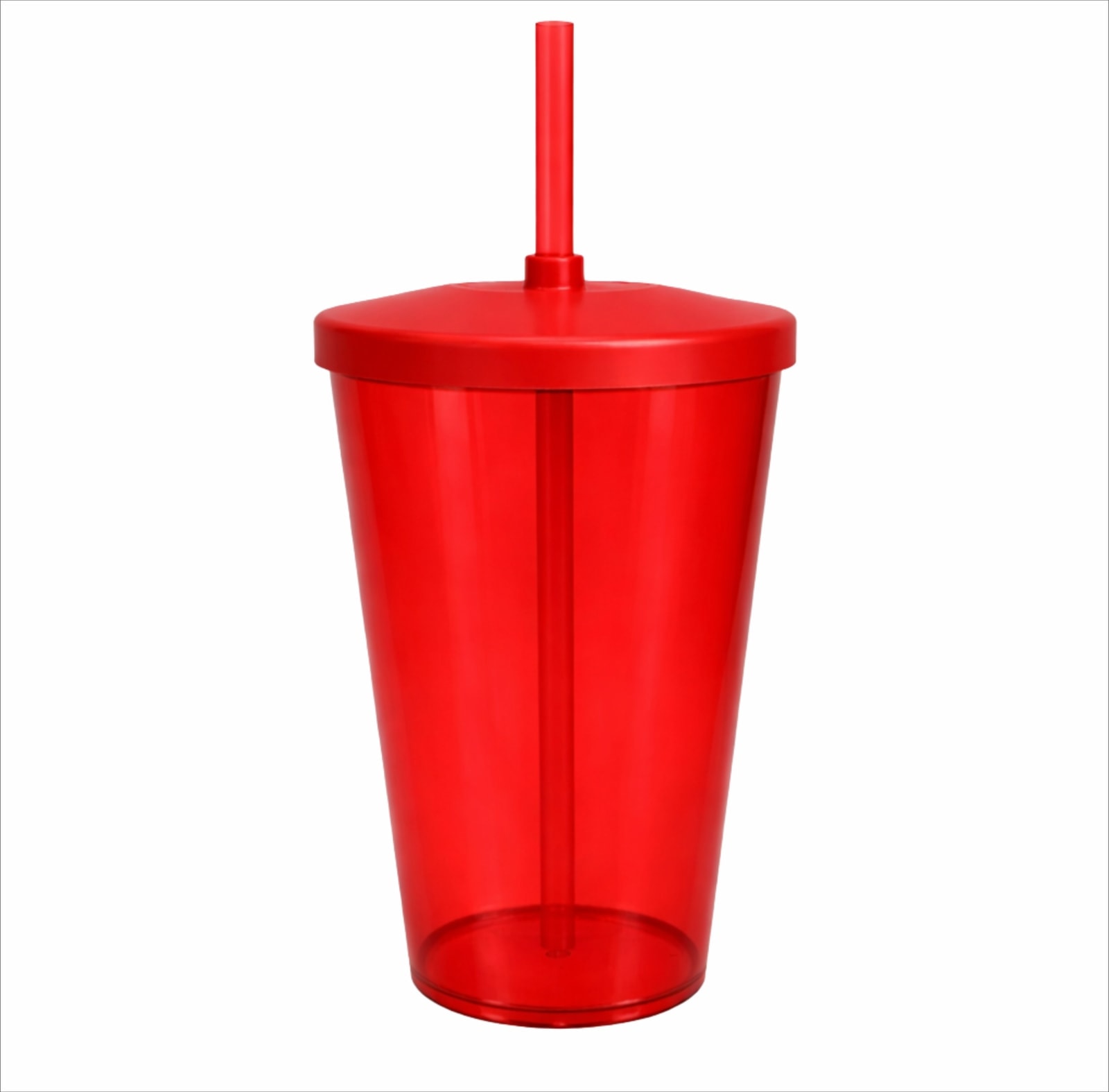 Copo Liso com Tampa e Canudo 750ml - segunda imagem
