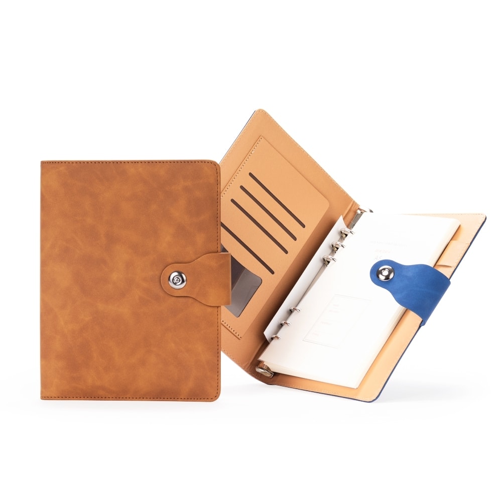 Caderno Fichário PU Personalizável