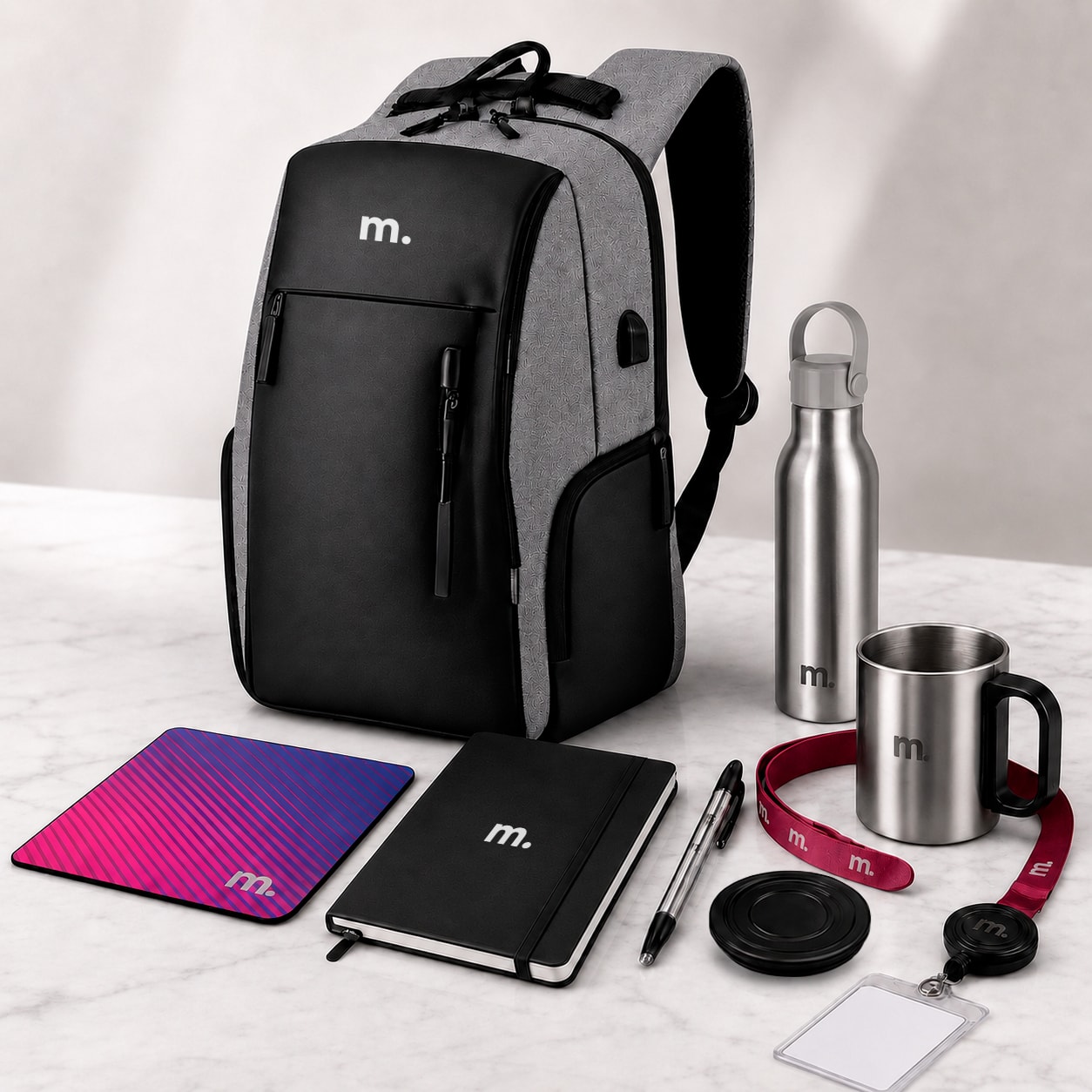 Kit Onboarding Personalizado com Porta Crachá