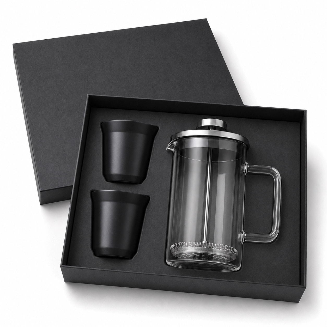 Kit Cafeteira Prensa Francesa com Copos - imagem 1